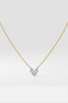 Marquise Heart Duo Necklace