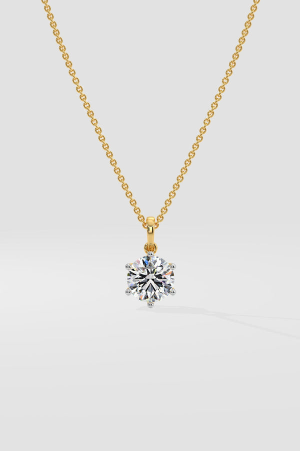 1.5 ct Solitaire pendant