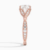 Petunia Cushion Lab Diamond Engagement Ring