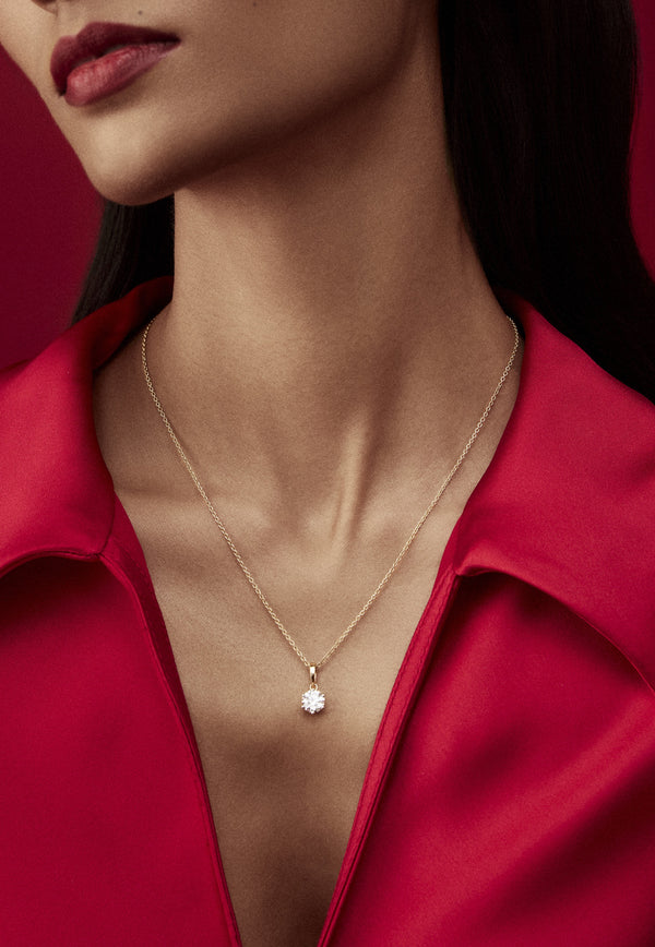1.5 ct Solitaire pendant