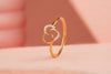 Heart Design Diamond Ring