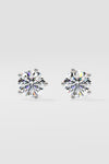 2 ct Solitare Studs