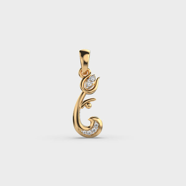 Blissful Ganesha Diamond Pendant without Chain