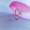 Buy Twisted Curtsy Padma Cut Diamond Ring At Jewelbox