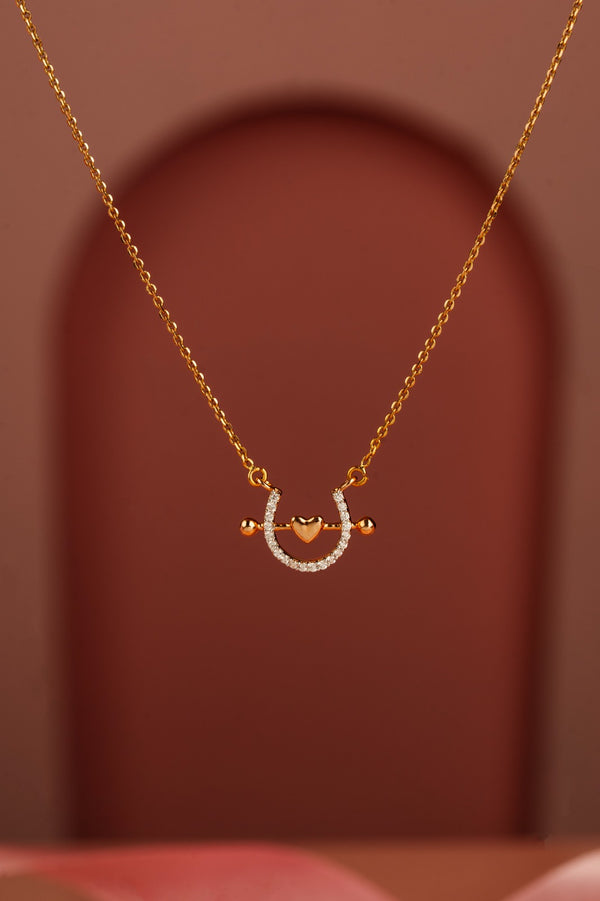 Diamond Pendant with chain-1