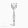 Petunia Cushion Lab Diamond Engagement Ring