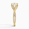 Petunia Cushion Lab Diamond Engagement Ring